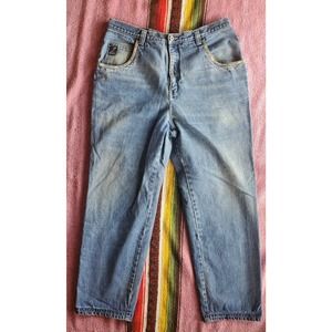 Vintage 90s Shabazz Brothers Carpenter Denim Jeans 35x29